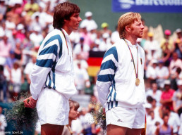 1992-Olympia Sieg im Doppel